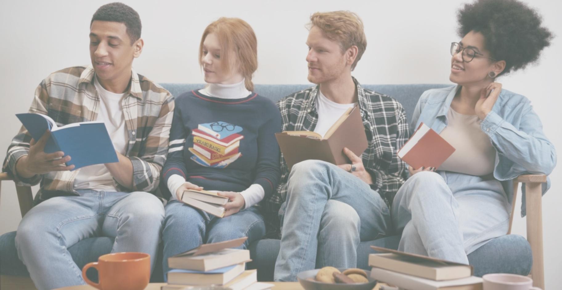 Students engaged in online legal education